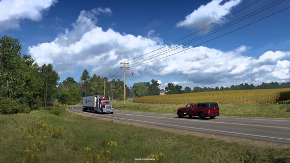 American Truck Simulator ukazuje jazdu �t�tom Illinois v novom gameplay videu